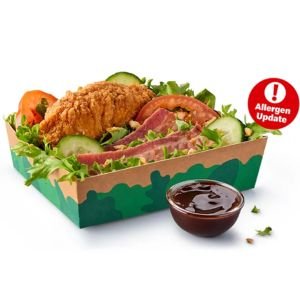 Crispy Chicken and Bacon Salad