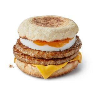 Double Sausage & Egg McMuffin®