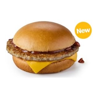 Sausage Sandwich with Brown Sauce